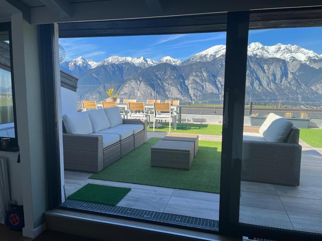 Penthouse Axams Spectacular Views And Large Terrace Apartment Innsbruck
