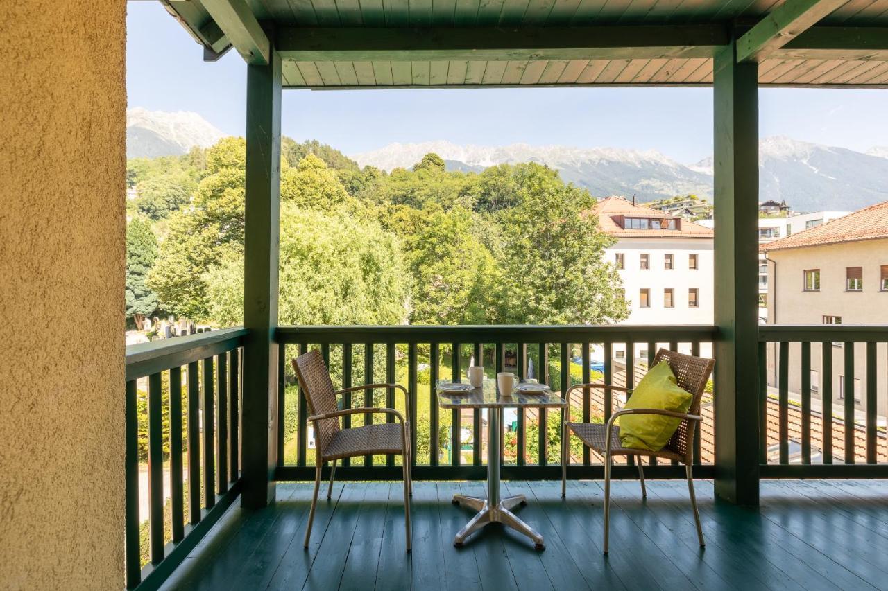 Riedz Innsbruck- Zentrales Apartmenthaus Mit Gruener Oase *